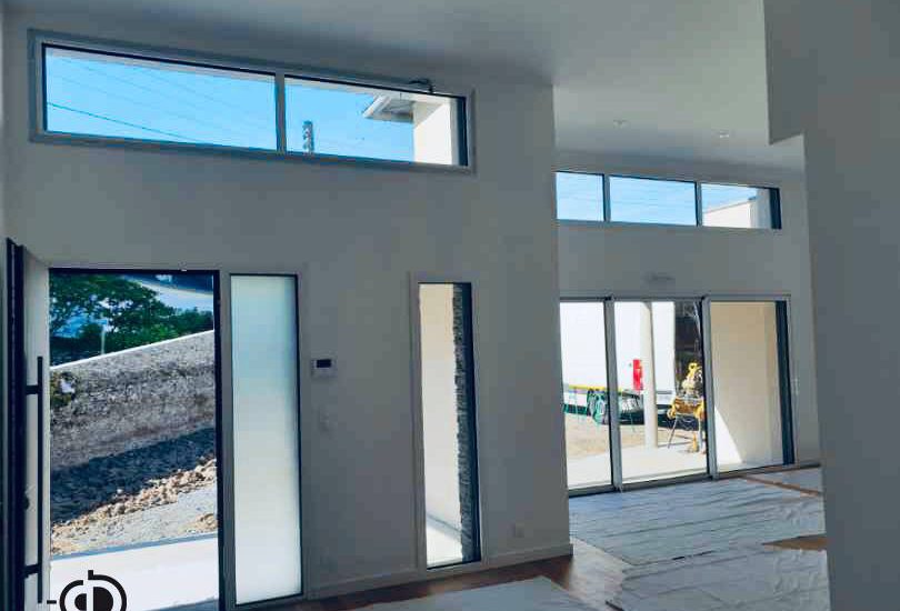 Maison contemporaine de plain pied