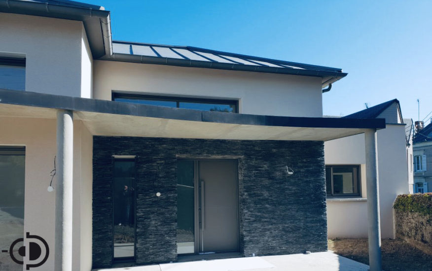 Maison contemporaine de plain pied