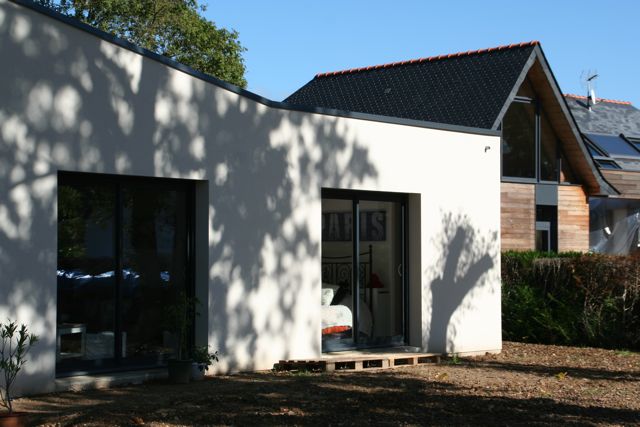 Maison contemporaine de plain pied