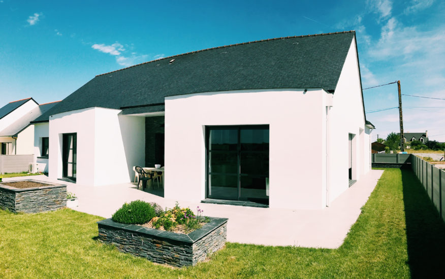 Maison tradi-contemporaine