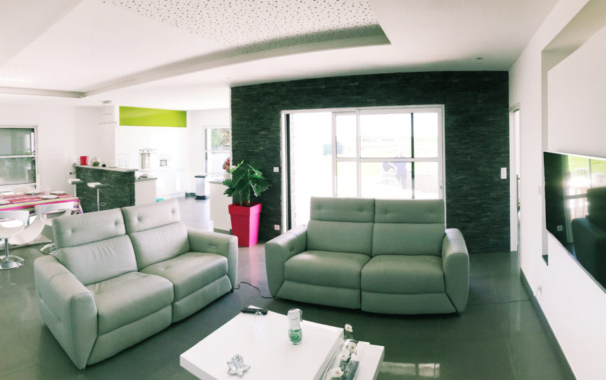 Maison tradi-contemporaine