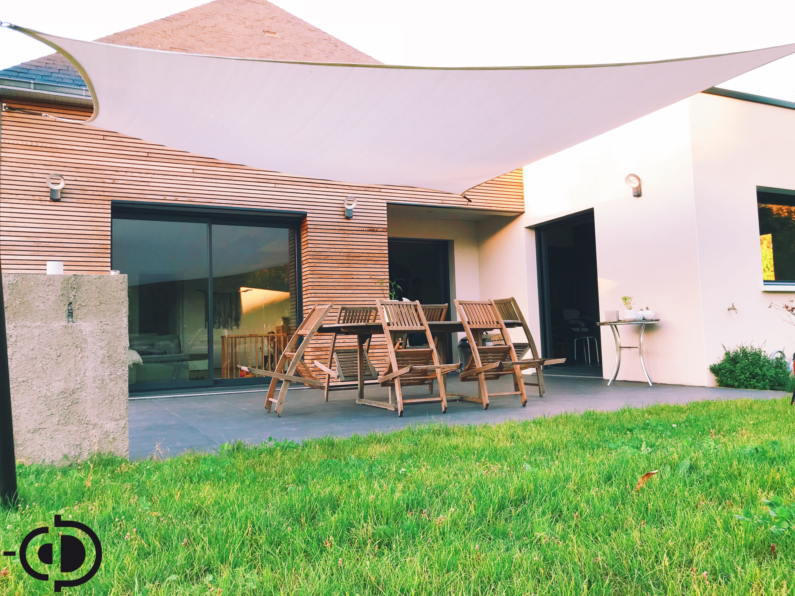 Maison tradi-contemporaine