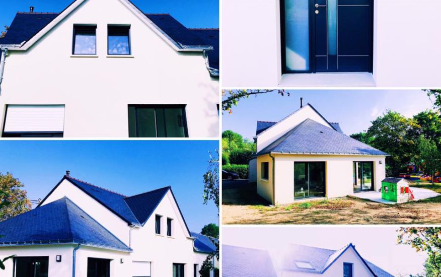 Maison tradi-contemporaine