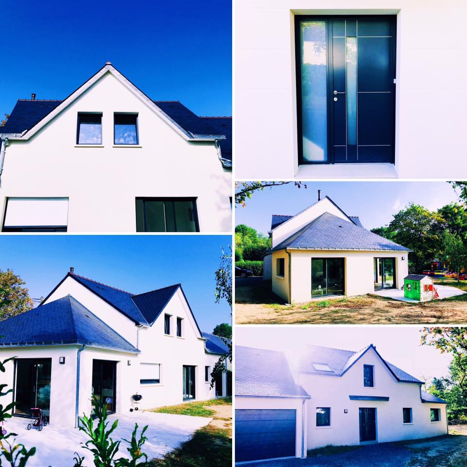 Maison tradi-contemporaine
