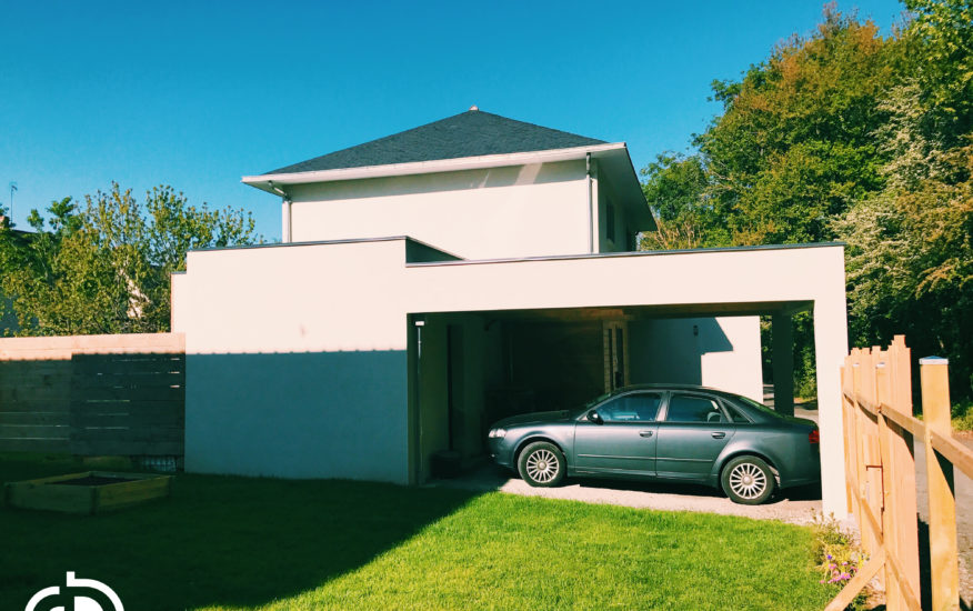 Maison tradi-contemporaine