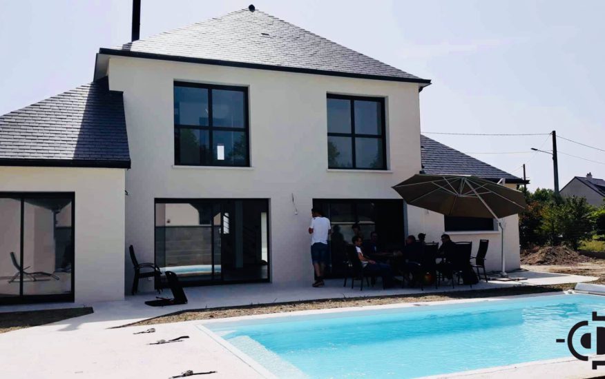 Maison tradi-contemporaine