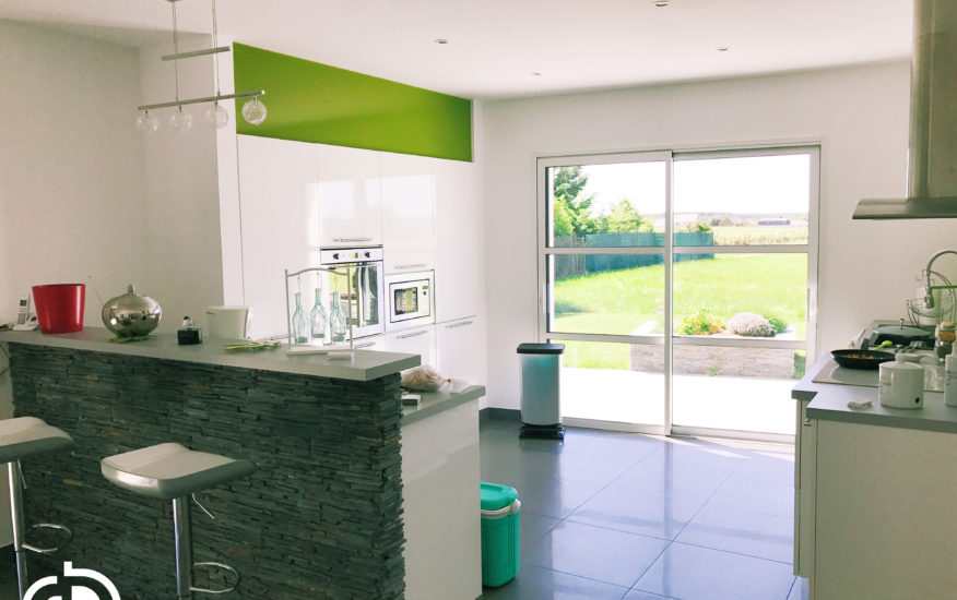 Maison tradi-contemporaine