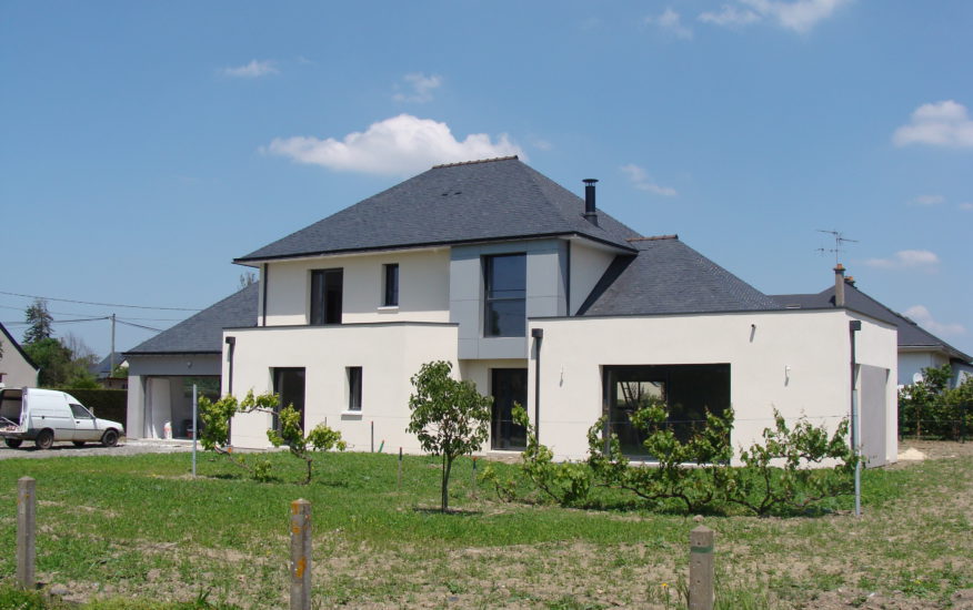 Maison tradi-contemporaine