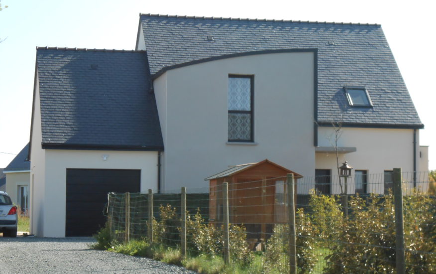Maison tradi-contemporaine