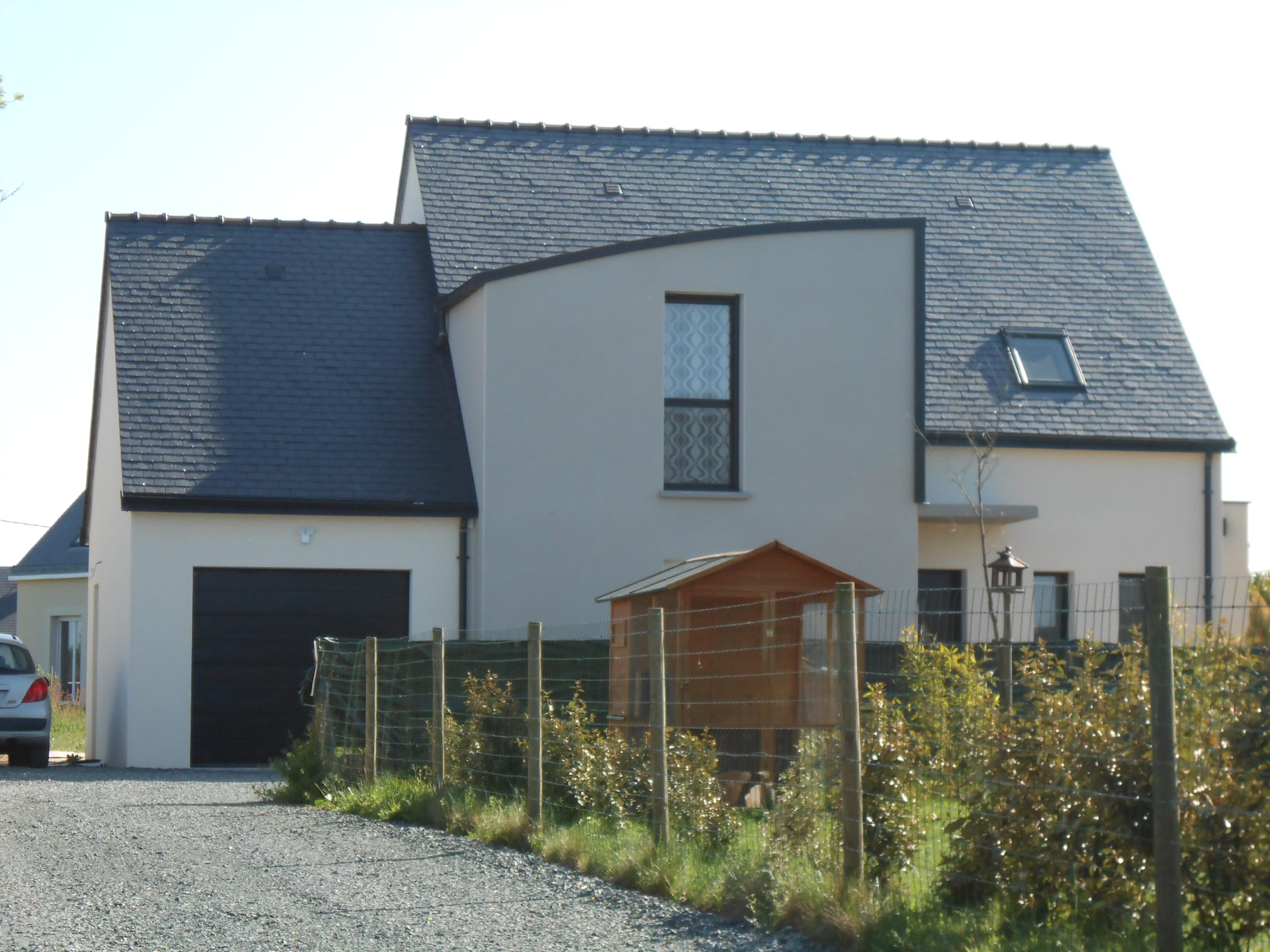 Maison tradi-contemporaine