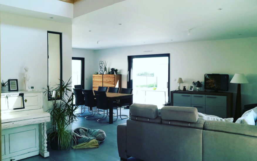 Maison tradi-contemporaine