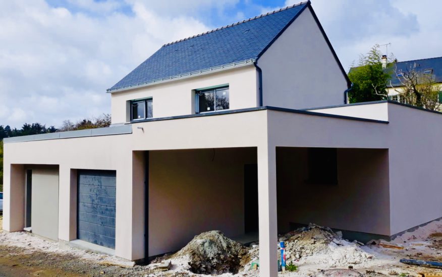 Maison tradi-contemporaine