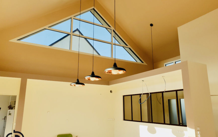 Maison tradi-contemporaine