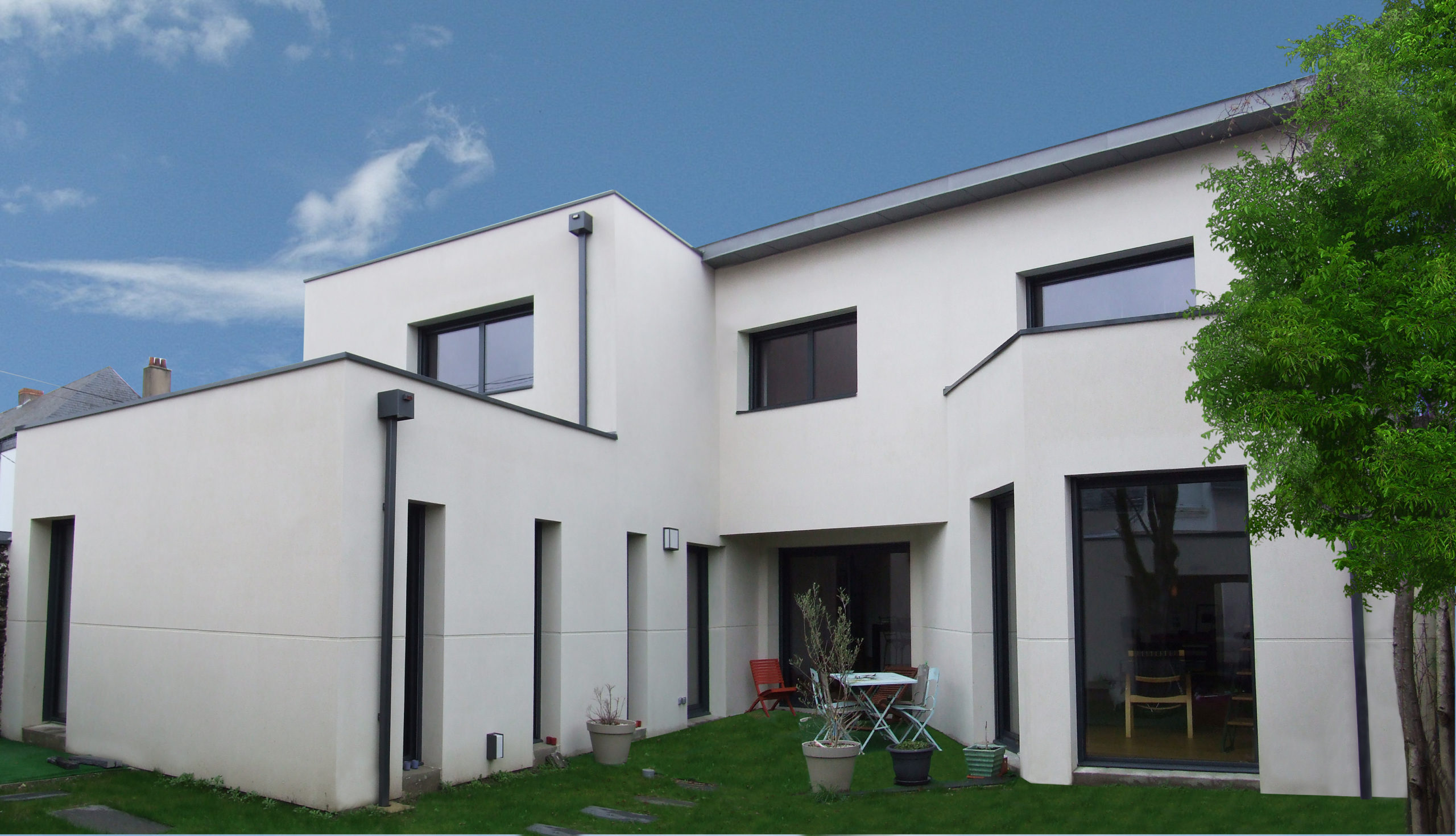maison tradi-contemporaine