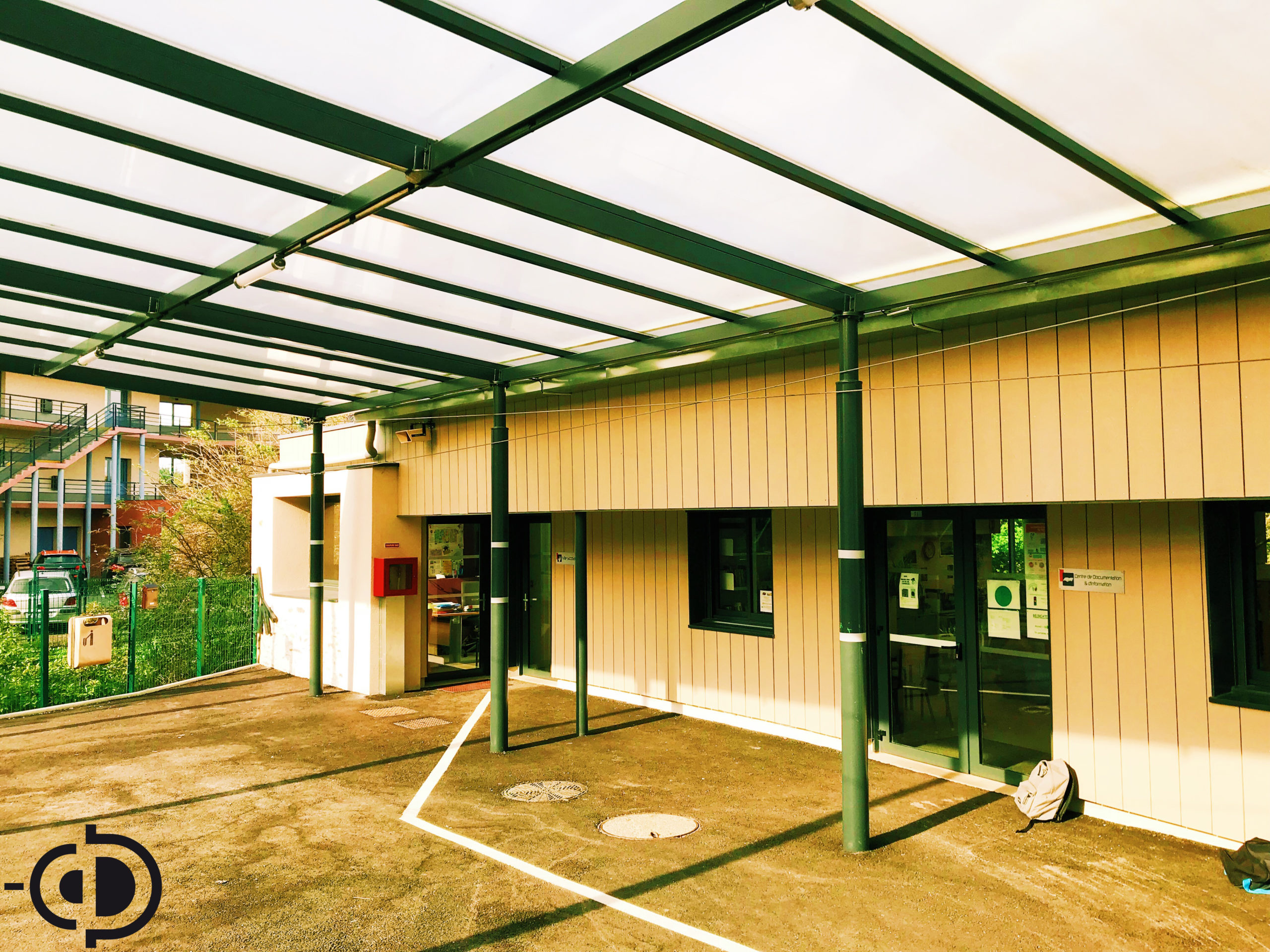 Construction de salle de classe pour collège à Angers