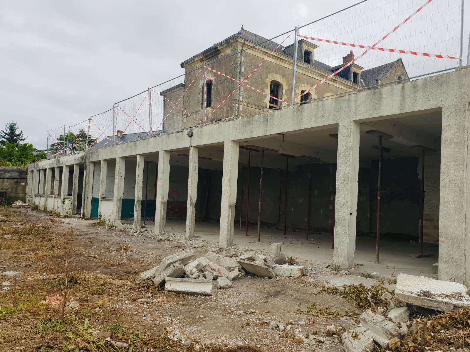 réhabilitation de bâtiment ancien à Angers