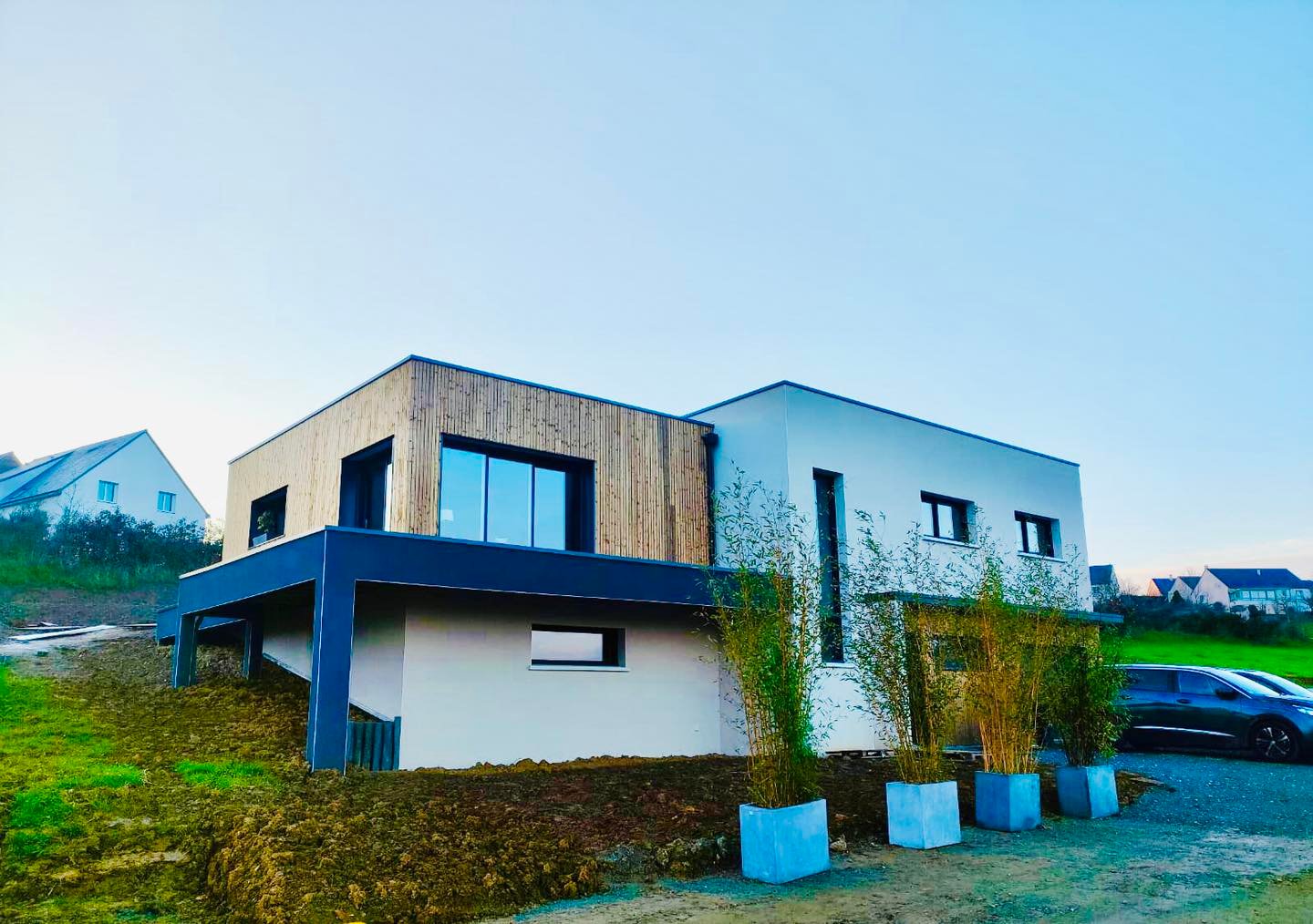 Maison contemporaine à Chalonnes