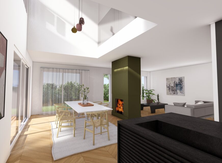 plan de maison 3D