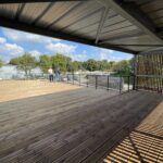 terrasse d'un bâtiment professionnel aux Rairies (49)